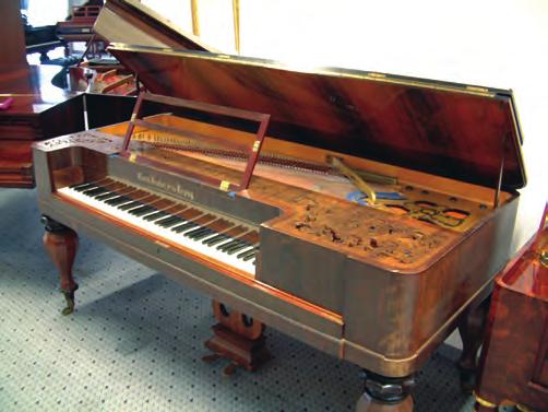 Historical piano collection 2011 Square Pianos Inventory number 49 Ernst Irmler Leipzig 1860