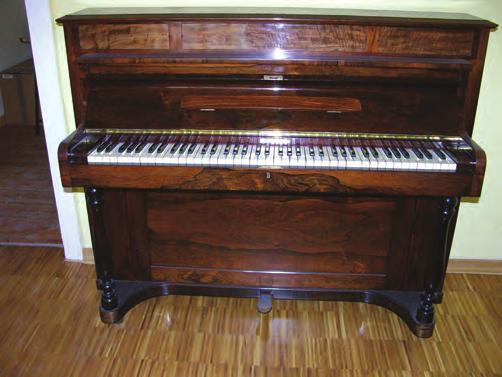Historical piano collection 2011 Upright pianos Inventory number 37 Christian Heinrich Schröder