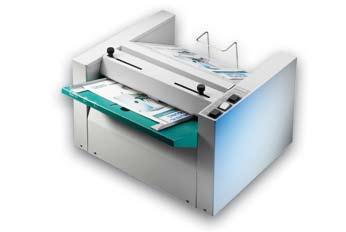 The M2 has an integrated edge stapling function to permit both booklet and edge stapling, with a simple conversion to change from one mode to the other.