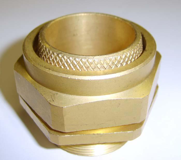Brass only IP30 Cable Glands C Type Suitable for cables that are: Plastic or