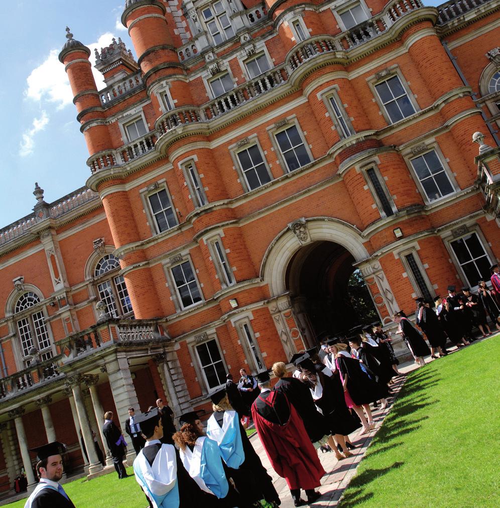 Royal Holloway is widely recognised on the world stage as one of the UK s leading teaching and research universities.