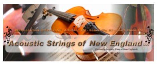 Acoustic Strings of New England ASNE specializes in string instruments. www.acousticstrings.