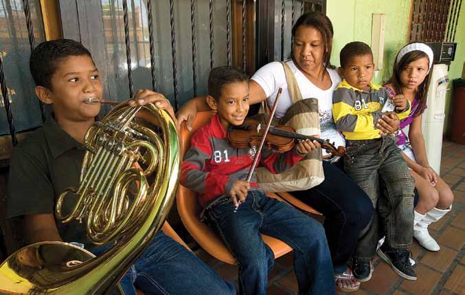 Eunice Flores and her four children have found a haven for self-betterment at the Guatire Center Ripple effect in the family and the community Imagine a home anywhere in in him achieving his first