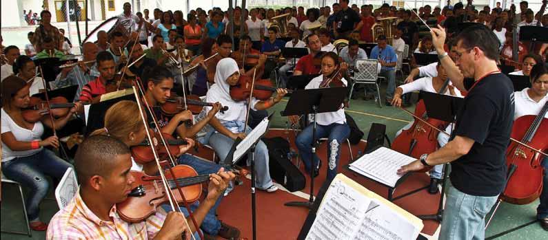 Music and its healing powers reach Yare Penitentiary thanks to the Prisons Academic Program and the Prison Orchestras Network walls, I felt that my life was slipping away; all I could think about was