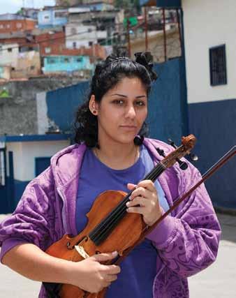 Zambra Saavedra (Aged 13. Los Chorros Center, Caracas) Natasha Tesorero (16 years of age.