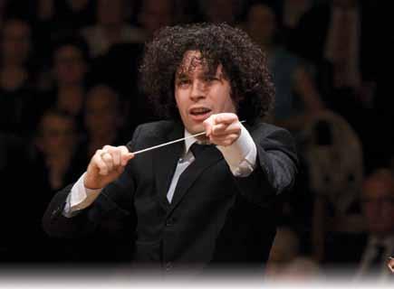 initiated, the pedantic and the elitist, Gustavo Dudamel s smile is like an open window.