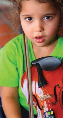 The spiritual wealth that music and playing a musical instrument affords them saves these children of the orchestras from moral poverty and social complexes and provides them with the psychological