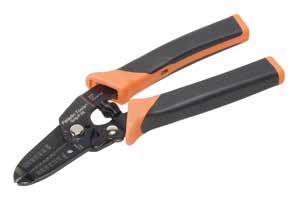 COMMUNICATIONs Pro Wire Strippers 1950A Strips both solid and stranded wires. Precision ground blades ensure consistent stripping and cutting.