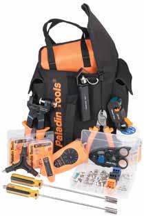 It includes all the tools you need for Cat5, Cat5e and Cat6 installation or maintenance in our rugged Ultimate Tool Bag. Cat. No. Description weight PA4934 Ultimate DataReady Pro Kit 5.