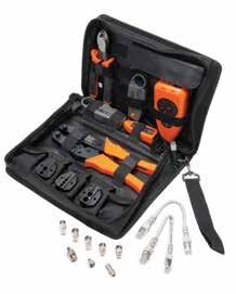 5 lbs CoaxReady Deluxe Kit Coaxready COMPRESSION TOOL Kit Includes PA1821 AM 35 Slitter PA1179 KT8 Cutter PA1119 Data & A/V UTP & Coax Cutter/Stripper PA1280 CST Pro Coax tool PA2280 CST Pro GRN
