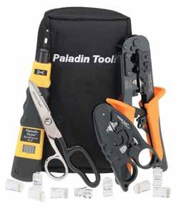 8 lbs Datacomm pro starter Kit Includes PA1116 Data SureStrip UTP/STP Cutter/Stripper PA1931 Datacomm Scissors PA3570 SurePunch Pro Punchdown Tool PA4528 110 Reversible blade PA1561 All-in-One