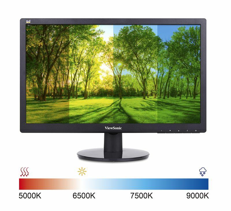 VESA-Mountable The ViewSonic VA1903a features a 75 x 75mm VESA-mountable design that allows you to mount the display on a monitor stand