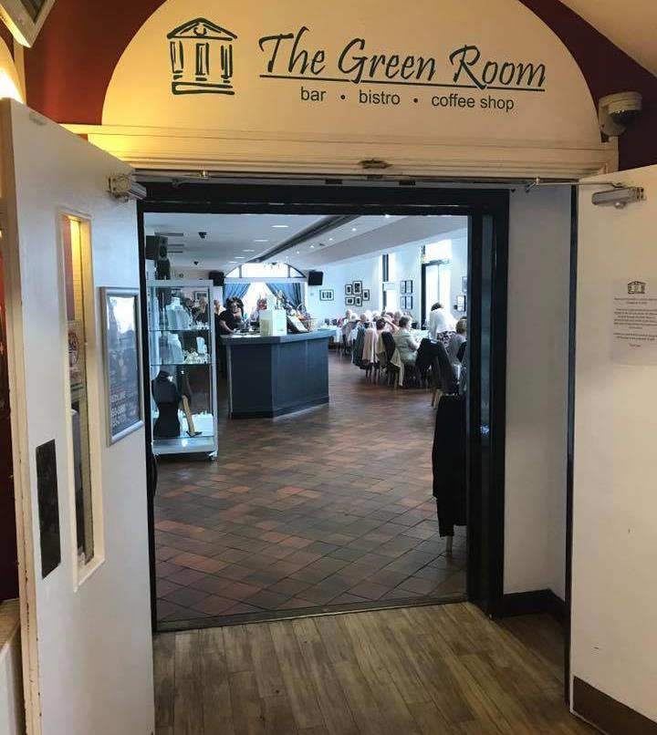 4. The Green Room On the ground floor we all have The Green Room Café which serves meals. It can be quite busy.