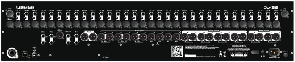 Note To be compatible, ensure all your Qu mixers are loaded with the same version of firmware later. Check the Allen & Heath web site for the latest firmware available.