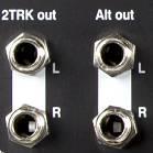 Main LR output Balanced XLR line level outputs for the main Left and Right stereo mix. These typically plug into the FOH speaker processor, amplifier or powered speakers.