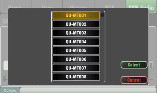 Multitrack Record You can record to a USB storage device plugged into QuDrive: 18 Tracks = Individually patchable sources Record format = 48kHz, 24bit, WAV file Data rate = 144 KB/sec per track (max
