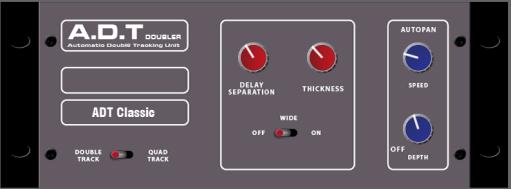 Listen to and experiment with the different presets and their parameters available. Front Panel view FX types Reverb This is the most popular effect in live sound mixing.
