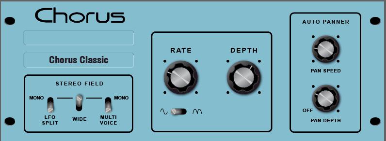 Each of these use different reflection and decay algorithms to add natural sounding space to the dry signal whether subtle small room echo, vintage vocal plate or a massive arena.