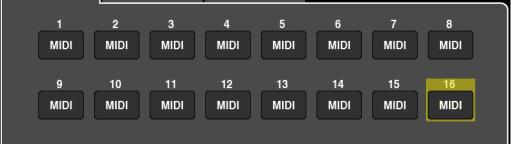 10.4 Control Setup Custom Layer The Qu16, Qu24 and Qu32 mixers provide a custom fader layer. The QuPac does not have faders and provides a custom Select key layer (see below).