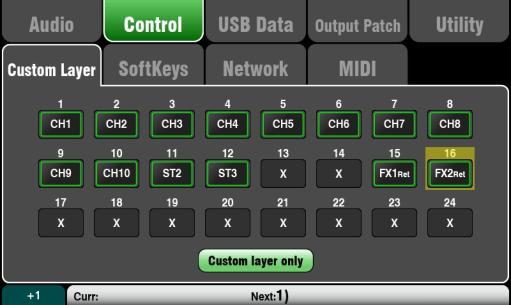 Use the Fn key 1 function to quickly assign strips in sequence.