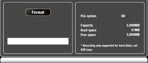 Note Formatting the USB device will erase all current data on it. If you want to keep this then make sure you archive the data elsewhere first.