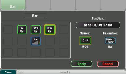 12.QuPac QuControl Screen QuControl is a custom assignable screen available on the QuPac model only. It lets you present just the few controls needed for basic operation.