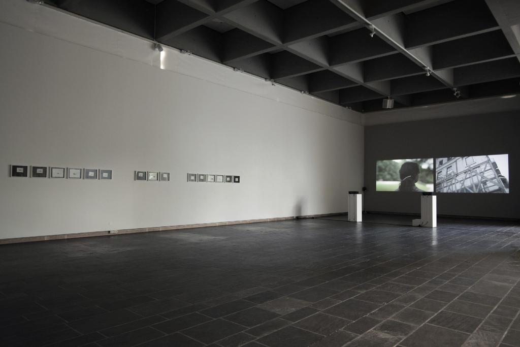 Installation view, At the same