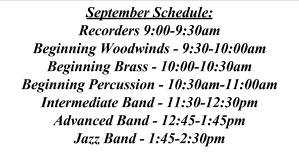 The Band Room is Room 84, next to the Annex building. You are welcome to attend either location. The same material is covered each week.