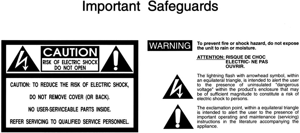 For your protection, please read these safety instructions completely before operating the appliance, and keep this manual for future reference.