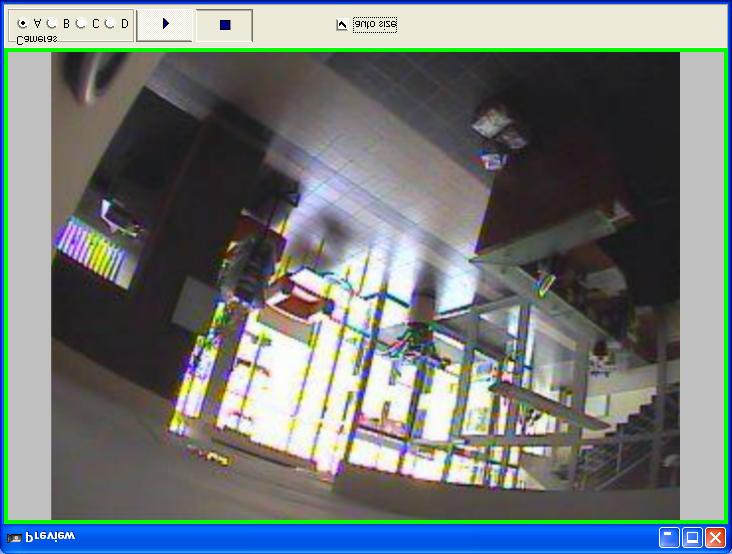 SATEL VIVER 5 (which are not locked, i.e. their INE, INF, ING, INH inputs are not shorted to common ground). Figure 4. Video signal live view window.