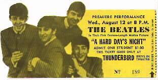This first Beatles movie went through several title changes, from Beatlemania #1 (its working title) to Off the Beatle Track (rumored, which became the title to one of George Martin's albums) to,