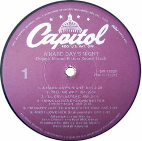 Jacksonville Winchester Capitol Records obtained the right to issue the entire Liberty/UA catalog,