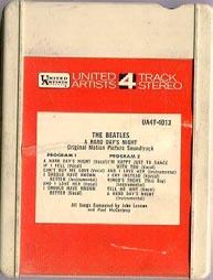 United Artists UST-6366-A 7½ ips 7 reel-to-reel tape. Black reel with silver label.