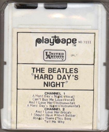 It has a copyright date of 1967 on the back, but it was not issued in '67. Playtapes United Artists No.