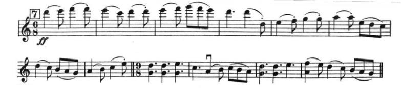 B. Gustav Holst, St. Paul's Suite, 1st mov. A. Tchaikovsky,Marche Slav,Op.31, m.