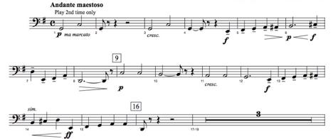 GYSO Audition Excerpts - Tuba