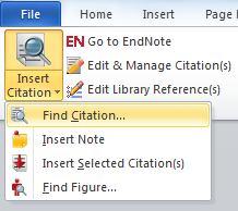 Highlight a reference from your library by clicking it 3.