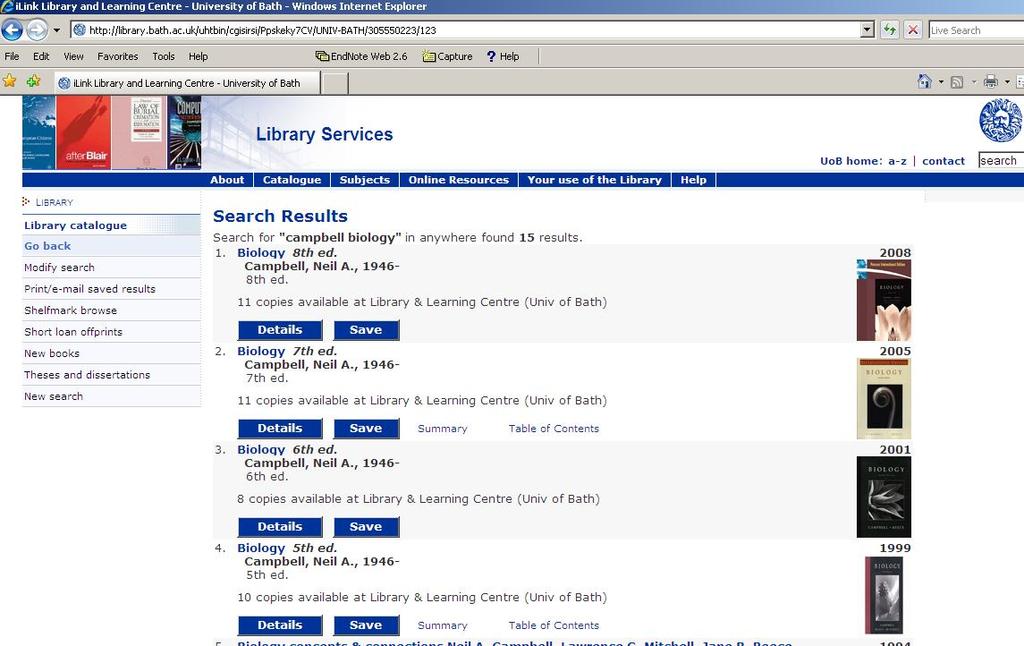 the Search button when ready Step 4: Select and download the first ten results o In the example below, 23 records have been