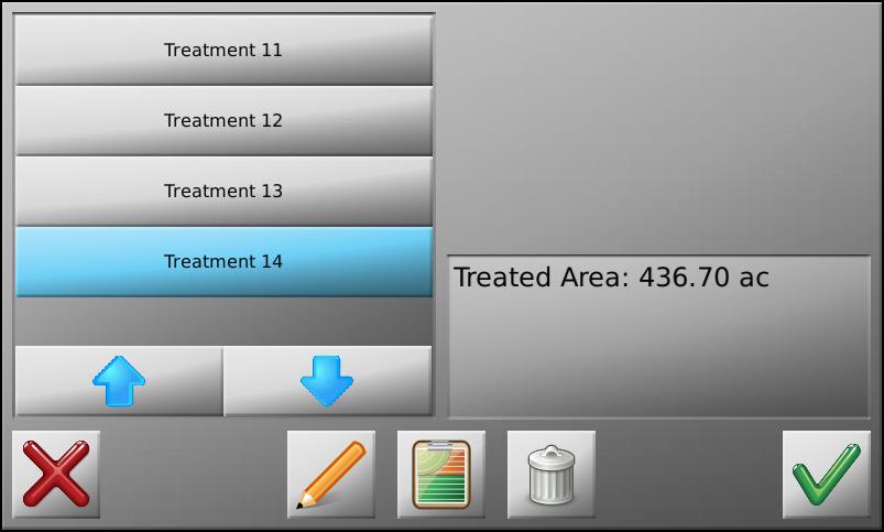 Figure 5-1 Treatment Management Screen