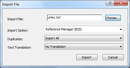 Give your file a File name From the Save as type drop-down menu, select text file (*.txt) Click on Save. Step 2: Importing the Saved References into EndNote Open your library in EndNote.
