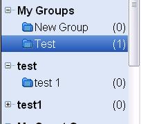 My groups Groups can be created to collate together references on a particular topic.