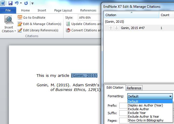 If you don t see the style that you want Go back to your EndNote library Click on Edit, then Output Styles Click on Open Style Manager and click on the Get More on the Web button.