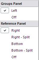 Understanding the Layout The EndNote Library screen is split into three panels: From left to right, these are: Groups panel: Subsets (or folders) of references, online search, find full-text options