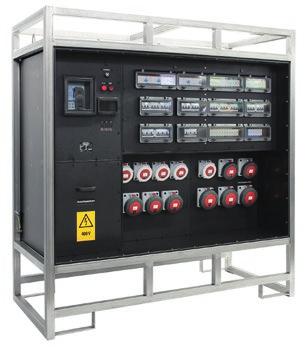 Special build Main distribution box in steel rack Insulation monitoring