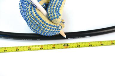 Procedure 1. Determine the location on the cable where the splice point is to be located.