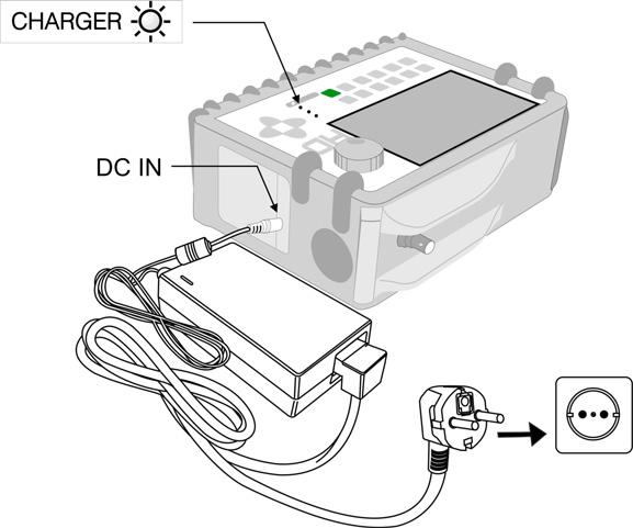4 QUICK USER GUIDE STEP 1.- Battery charging 1.