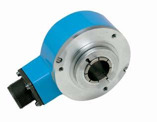 Industrial Hollow haft Incremental Encoder /4 Number of lines 1 to 16,84 Incremental Encoder n Blind through hollow shaft n Connector or cable outlet n Protection class up to IP66 n Electrical