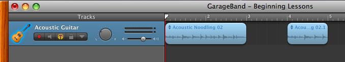 Original loop is two-bars Edited loop is one-bar long Below is an example of an 8 bar melody created using GarageBand s Eastern Storm Oud 01, 02, and 08. Extensions: 1.