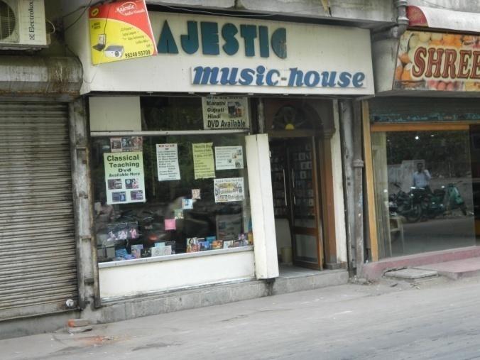 11:1:2 Majestic Music House It is a very well known and a leading shop established by Late Shri Shamsundar Bhagwat in the year 1970, located near GPO opp. Suryanarayan Temple, Raopura.