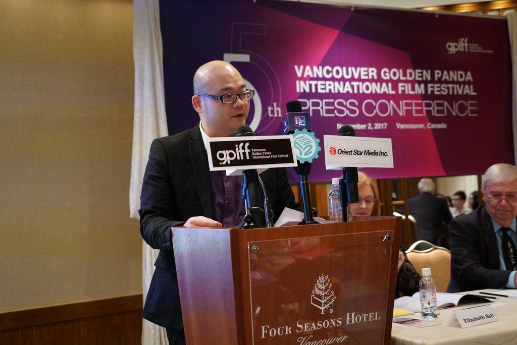 Matthew Tang, GPIFF executive director, introduces GPIFF events Supporting emerging filmmakers and building connections among global film industries have always been at the core of GPIFF s work,